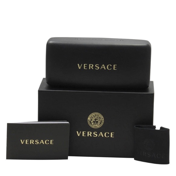 Versace Women’s VE2247D 147187 57mm White/Dark Grey Sunglasses - Picture 4 of 4